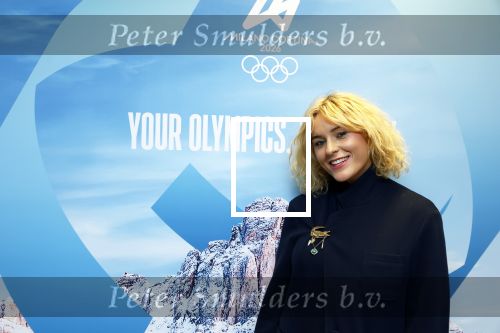 Hilversum 20 januari 2026
Presentatie crew van Eurosport die naar de olympische spelen gaan. Lexie Stevens