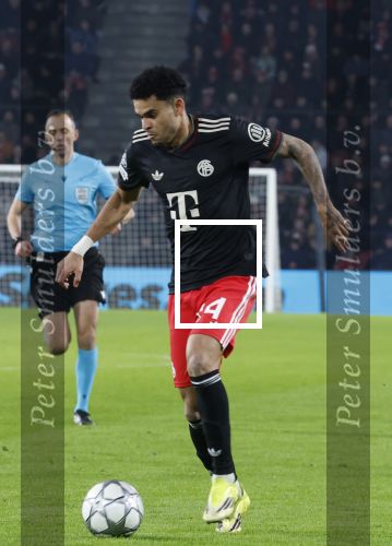 Eindhoven, 28 Januari 2026
Laatste wedstrijd in voorronde Champions League
PSV-Bayern Munchen, eindstand 1-2
Luis Diaz
