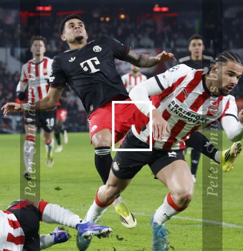 Eindhoven, 28 Januari 2026
Laatste wedstrijd in voorronde Champions League
PSV-Bayern Munchen, eindstand 1-2
Luis Diaz
