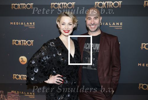 Amsterdam 18 januari 2025
Premiere Foxtrot in het deLaMar theater . Maartje van de Wetering met partner JosÃ© Luis Sogorb