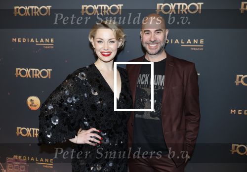 Amsterdam 18 januari 2025
Premiere Foxtrot in het deLaMar theater . Maartje van de Wetering met partner JosÃ© Luis Sogorb
