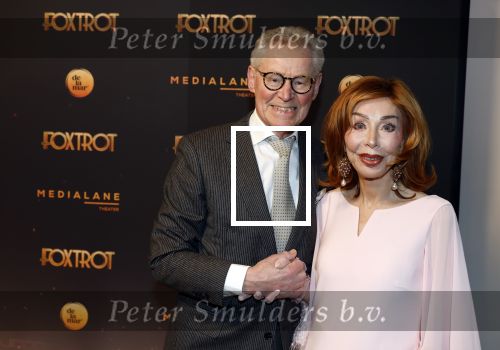 Amsterdam 18 januari 2025
Premiere Foxtrot in het deLaMar theater . Marijke Helwegen kwam met haar man Harrie