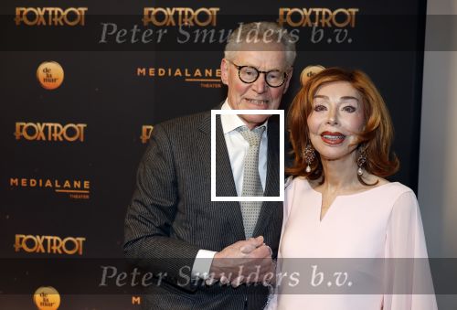 Amsterdam 18 januari 2025
Premiere Foxtrot in het deLaMar theater . Marijke Helwegen kwam met haar man Harrie
