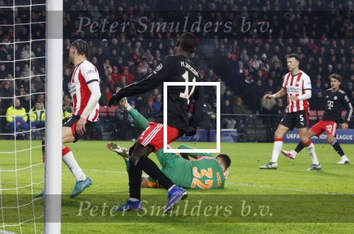 Eindhoven, 28 Januari 2026
Laatste wedstrijd in voorronde Champions League
PSV-Bayern Munchen, eindstand 1-2
Matej Kovar