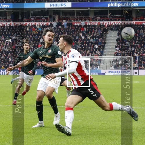 Eindhoven, 1 Februari 2026
Kompetitiewedstrijd PSV-Feyenoord, eindstand 3-0
Mats Deijl en Ivan Perisic