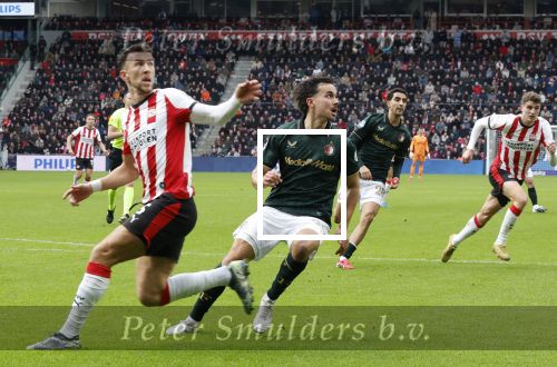 Eindhoven, 1 Februari 2026
Kompetitiewedstrijd PSV-Feyenoord, eindstand 3-0
Mats Deijl en Ivan Perisic