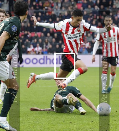 Eindhoven, 1 Februari 2026
Kompetitiewedstrijd PSV-Feyenoord, eindstand 3-0
