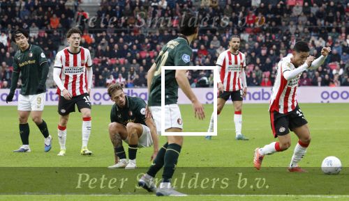 Eindhoven, 1 Februari 2026
Kompetitiewedstrijd PSV-Feyenoord, eindstand 3-0
Mauro Junior