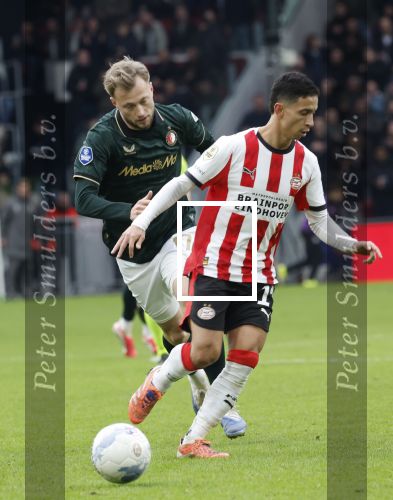 Eindhoven, 1 Februari 2026
Kompetitiewedstrijd PSV-Feyenoord, eindstand 3-0
Mauro Junior