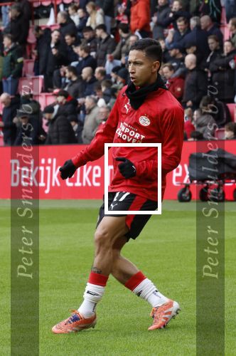 Eindhoven, 1 Februari 2026
Kompetitiewedstrijd PSV-Feyenoord, eindstand 3-0
Mauro Junior