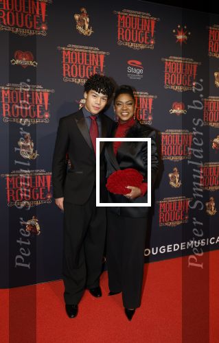 Utrecht 14 januari 2026
Premiere April Darby bij moulin Rouge in Beatrixtheater .Natacha Harlequin kwam met haar zoon