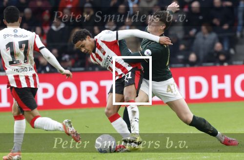 Eindhoven, 1 Februari 2026
Kompetitiewedstrijd PSV-Feyenoord, eindstand 3-0