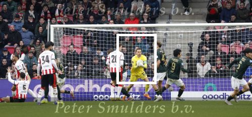 Eindhoven, 1 Februari 2026
Kompetitiewedstrijd PSV-Feyenoord, eindstand 3-0