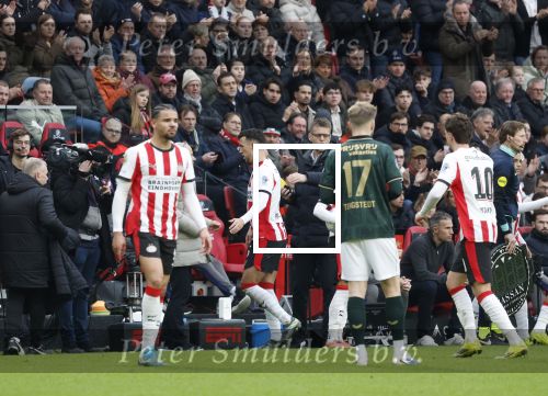 Eindhoven, 1 Februari 2026
Kompetitiewedstrijd PSV-Feyenoord, eindstand 3-0