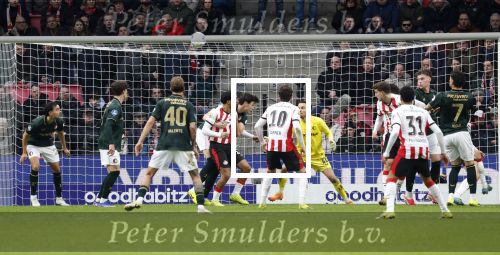 Eindhoven, 1 Februari 2026
Kompetitiewedstrijd PSV-Feyenoord, eindstand 3-0