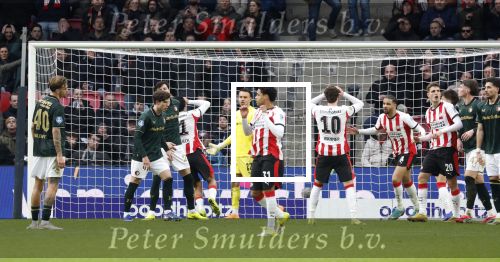 Eindhoven, 1 Februari 2026
Kompetitiewedstrijd PSV-Feyenoord, eindstand 3-0