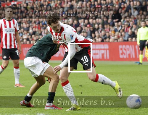 Eindhoven, 1 Februari 2026
Kompetitiewedstrijd PSV-Feyenoord, eindstand 3-0