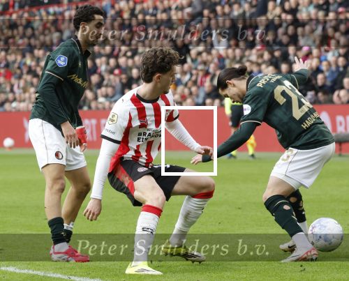 Eindhoven, 1 Februari 2026
Kompetitiewedstrijd PSV-Feyenoord, eindstand 3-0
Paul Wanner en Anis Hadj-Moussa