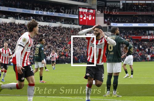Eindhoven, 1 Februari 2026
Kompetitiewedstrijd PSV-Feyenoord, eindstand 3-0
Paul Wanner en Ismail Saibari scoort 3-0