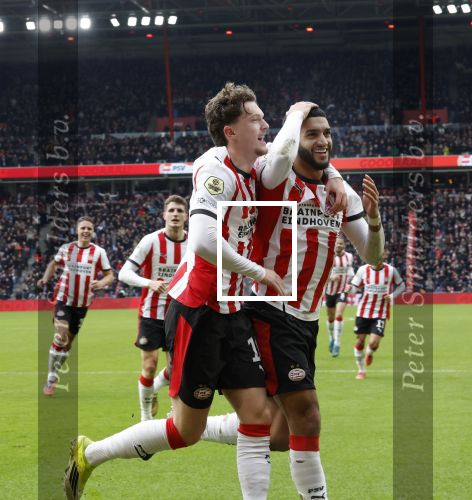Eindhoven, 1 Februari 2026
Kompetitiewedstrijd PSV-Feyenoord, eindstand 3-0
Paul Wanner en Ismail Saibari scoort 3-0