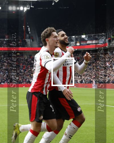 Eindhoven, 1 Februari 2026
Kompetitiewedstrijd PSV-Feyenoord, eindstand 3-0
Paul Wanner en Ismail Saibari scoort 3-0
