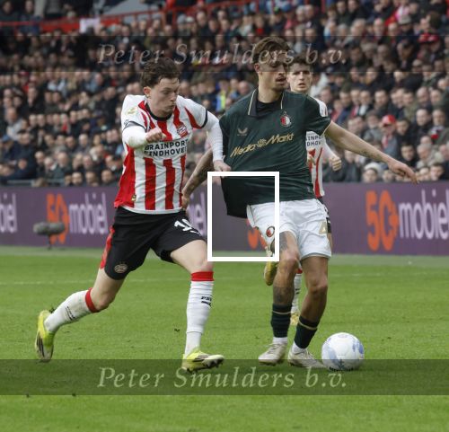 Eindhoven, 1 Februari 2026
Kompetitiewedstrijd PSV-Feyenoord, eindstand 3-0
Paul Wanner en Luciano Valente