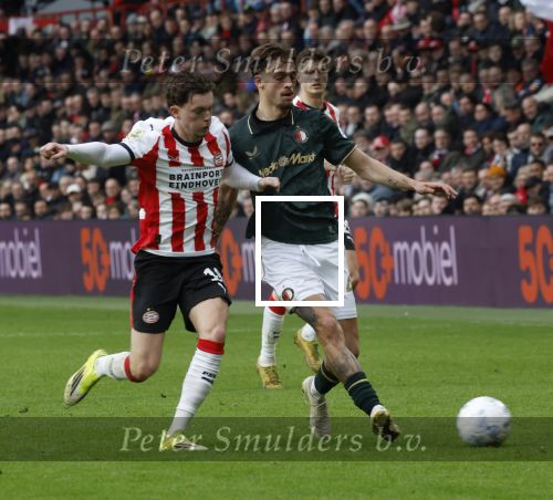 Eindhoven, 1 Februari 2026
Kompetitiewedstrijd PSV-Feyenoord, eindstand 3-0
Paul Wanner en Luciano Valente