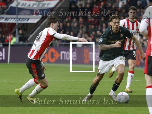 Eindhoven, 1 Februari 2026
Kompetitiewedstrijd PSV-Feyenoord, eindstand 3-0
Paul Wanner en Luciano Valente