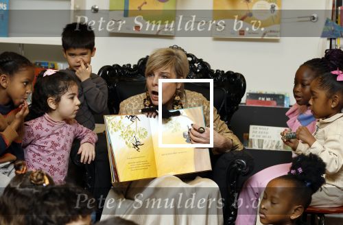 Amsterdam 21 januari 2026
Prinses Laurentien leest voor de 20e keer voor aan kinderen in de Bibliotheek Reigersbos in Amsterdam Bijlmer.