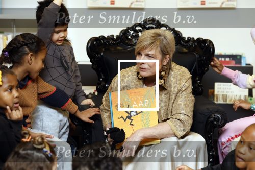 Amsterdam 21 januari 2026
Prinses Laurentien leest voor de 20e keer voor aan kinderen in de Bibliotheek Reigersbos in Amsterdam Bijlmer.