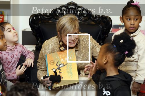 Amsterdam 21 januari 2026
Prinses Laurentien leest voor de 20e keer voor aan kinderen in de Bibliotheek Reigersbos in Amsterdam Bijlmer.