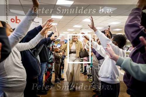 Amsterdam 21 januari 2026
Prinses Laurentien leest voor de 20e keer voor aan kinderen in de Bibliotheek Reigersbos in Amsterdam Bijlmer.