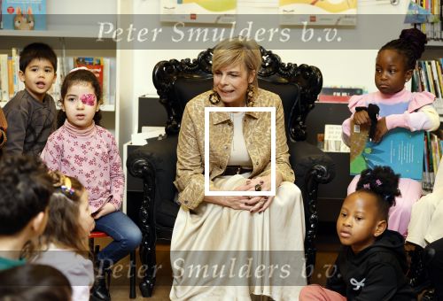 Amsterdam 21 januari 2026
Prinses Laurentien leest voor de 20e keer voor aan kinderen in de Bibliotheek Reigersbos in Amsterdam Bijlmer.