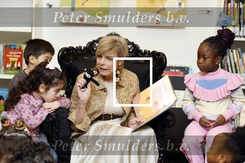 Amsterdam 21 januari 2026
Prinses Laurentien leest voor de 20e keer voor aan kinderen in de Bibliotheek Reigersbos in Amsterdam Bijlmer.