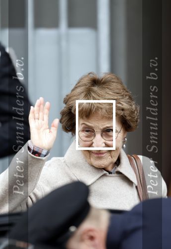 Amsterdam 12 januari 2026
Nieuwjaarsreceptie Koning Willem Alexander en Koningin Maxima bij het paleis op de dam .  Prinses Margriet