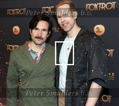 Amsterdam 18 januari 2025
Premiere Foxtrot in het deLaMar theater . Rick Paul van Mulligen kwam met partner Rene v Bakel