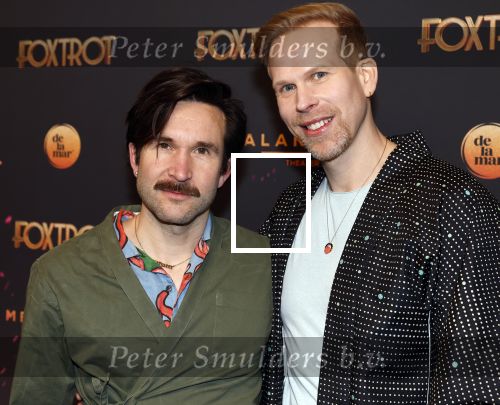 Amsterdam 18 januari 2025
Premiere Foxtrot in het deLaMar theater . Rick Paul van Mulligen kwam met partner Rene v Bakel