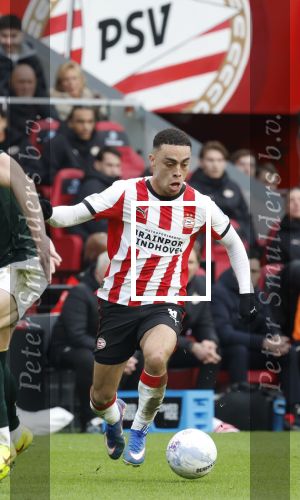 Eindhoven, 1 Februari 2026
Kompetitiewedstrijd PSV-Feyenoord, eindstand 3-0
Sergino Dest