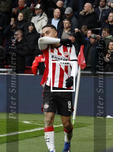 Eindhoven, 1 Februari 2026
Kompetitiewedstrijd PSV-Feyenoord, eindstand 3-0
Sergino Dest