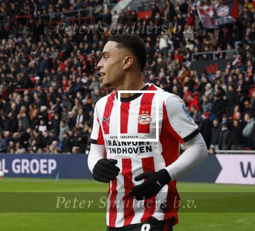Eindhoven, 1 Februari 2026
Kompetitiewedstrijd PSV-Feyenoord, eindstand 3-0
Sergino Dest