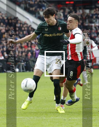 Eindhoven, 1 Februari 2026
Kompetitiewedstrijd PSV-Feyenoord, eindstand 3-0
Sergino Dest
