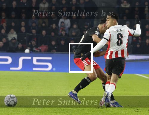 Eindhoven, 28 Januari 2026
Laatste wedstrijd in voorronde Champions League
PSV-Bayern Munchen, eindstand 1-2
Sergino Dest