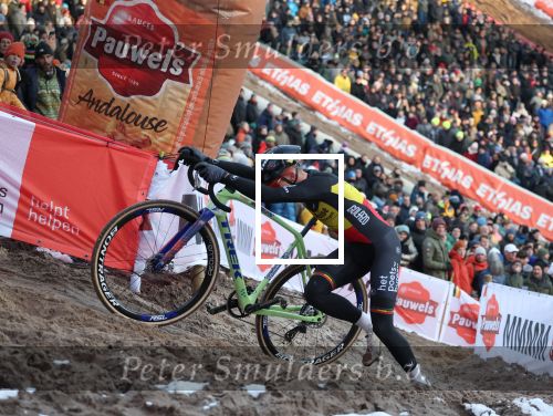Zonhoven Belgie, 4 Januari 2026
UCI Cyclo-cross Worldcuop Dames en Heren
Thibau Nys