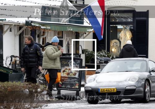 Laren 10 januari 2026
Thomas v d Vlugt doet boodschappen in het centrum van Laren .