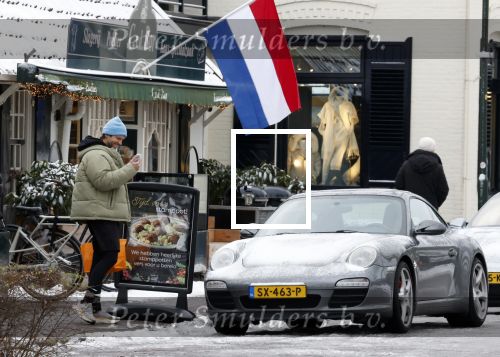 Laren 10 januari 2026
Thomas v d Vlugt doet boodschappen in het centrum van Laren .
