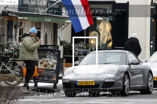 Laren 10 januari 2026
Thomas v d Vlugt doet boodschappen in het centrum van Laren .