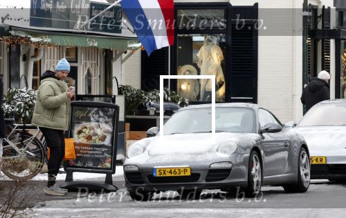 Laren 10 januari 2026
Thomas v d Vlugt doet boodschappen in het centrum van Laren .