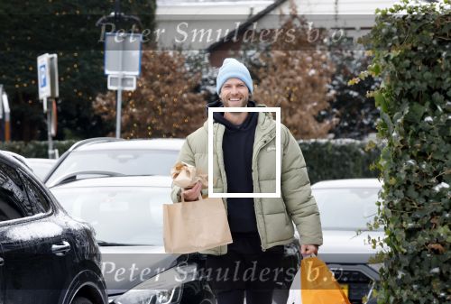 Laren 10 januari 2026
Thomas v d Vlugt doet boodschappen in het centrum van Laren .