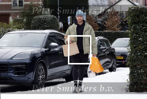 Laren 10 januari 2026
Thomas v d Vlugt doet boodschappen in het centrum van Laren .