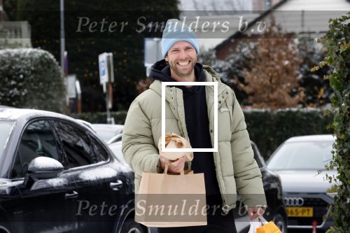Laren 10 januari 2026
Thomas v d Vlugt doet boodschappen in het centrum van Laren .